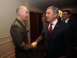 Hulusi Akar ABD Genelkurmay Başkanı ile bir araya geldi