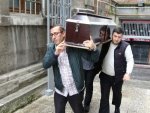 Ara Güler'in cenazesi kiliseye getirildi