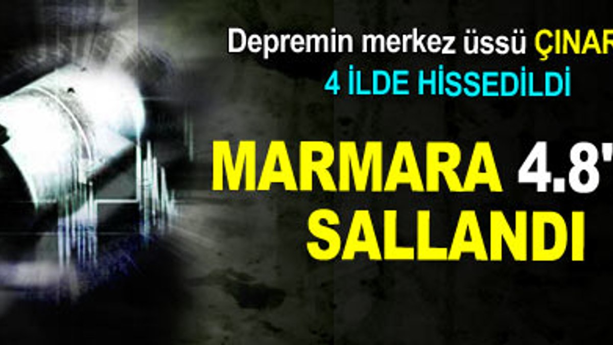 Marmara Da Korkutan DEPREM