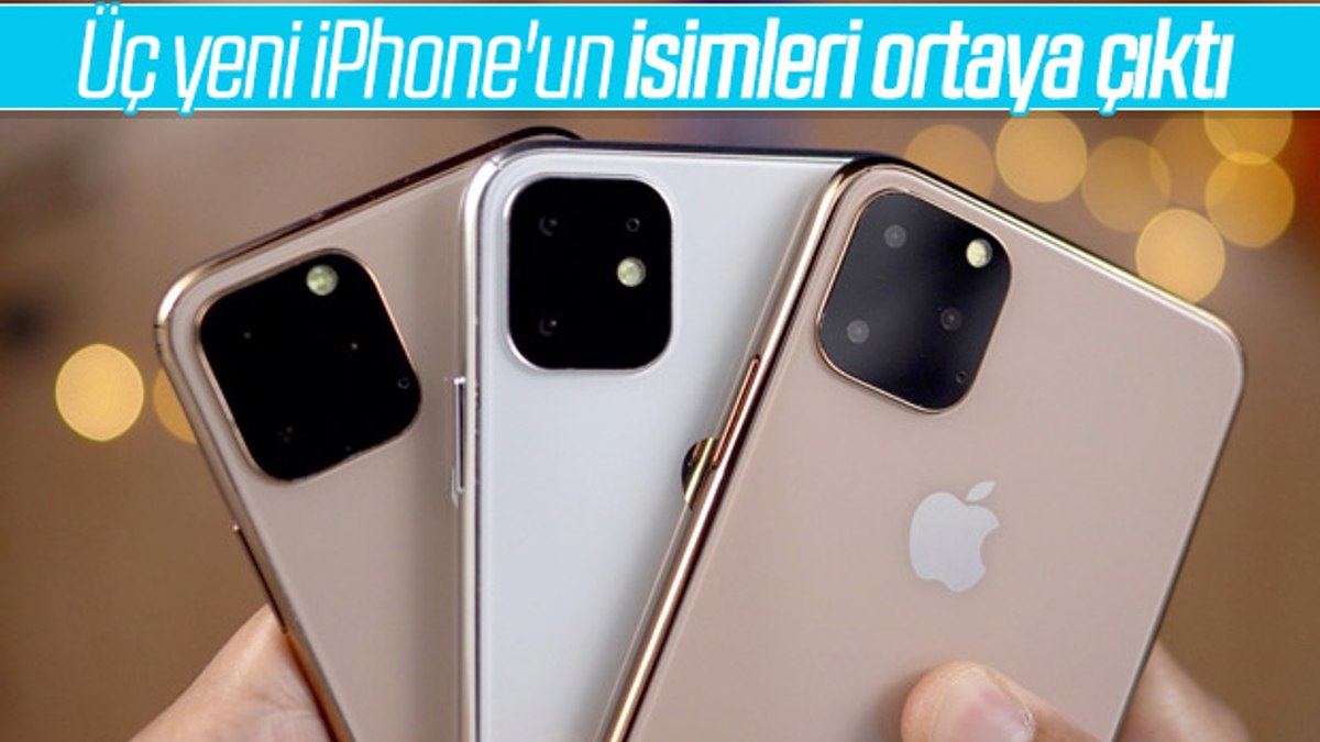 Yeni IPhone Modellerinin Isimleri Belli Oldu