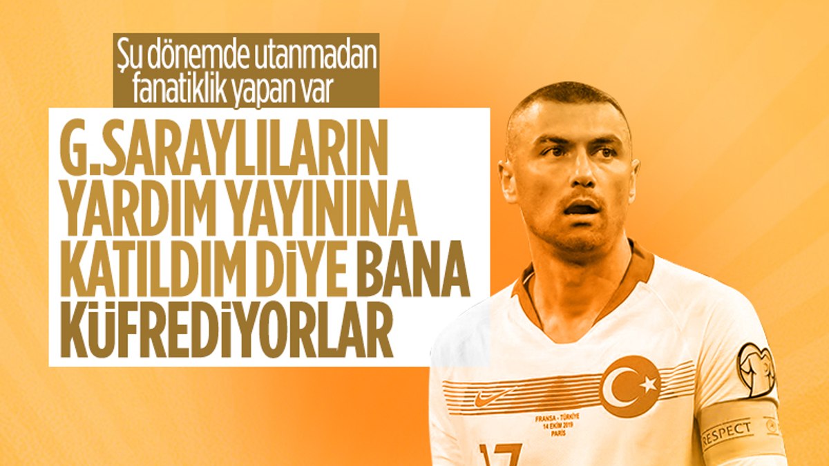 Burak Yılmaz Bana bir ton küfür geliyor