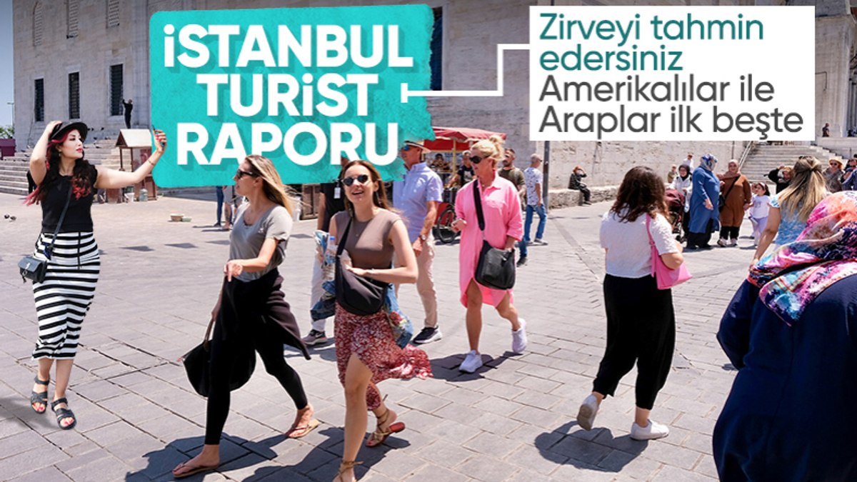 Stanbul U Ziyaret Eden Yabanc Turist Y Zde Artt