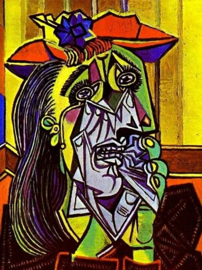 Pablo Picasso nun ünlü tabloları