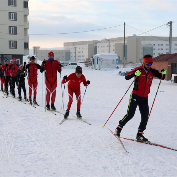 Milli kayakçıların Türkiye Şampiyonası hazırlığı sürüyor