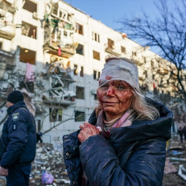 Rusya'nın Ukrayna'ya askeri müdahalesinden fotoğraflar