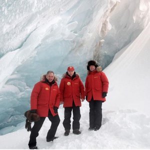 Vladimir Putin'den buzul bölgesine ziyaret