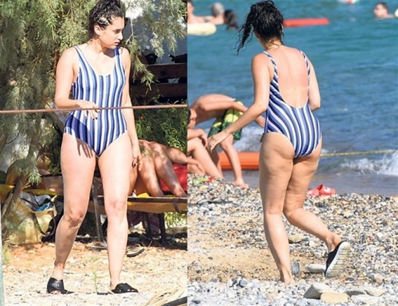 Hande Doğandemir'in kilolu hali şaşırttı