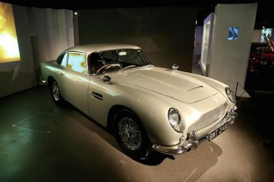 James Bond arabaları görücüye çıktı