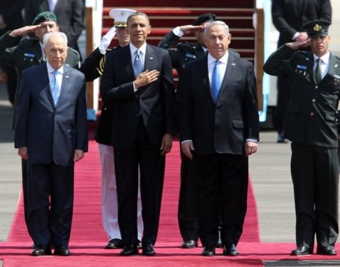 ABD Başkanı Obama ilk kez İsrail'de