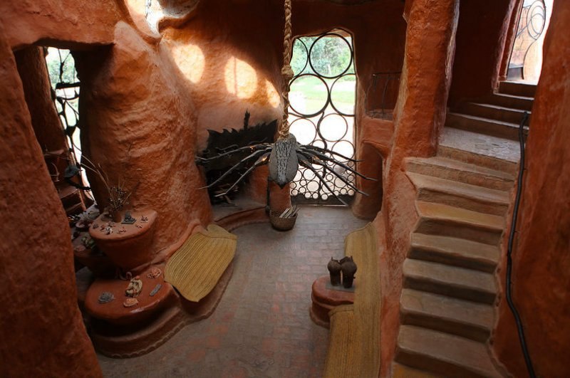 Tamamı kilden yapılmış ev: Casa Terracota