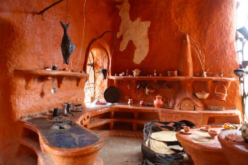 Tamamı kilden yapılmış ev: Casa Terracota
