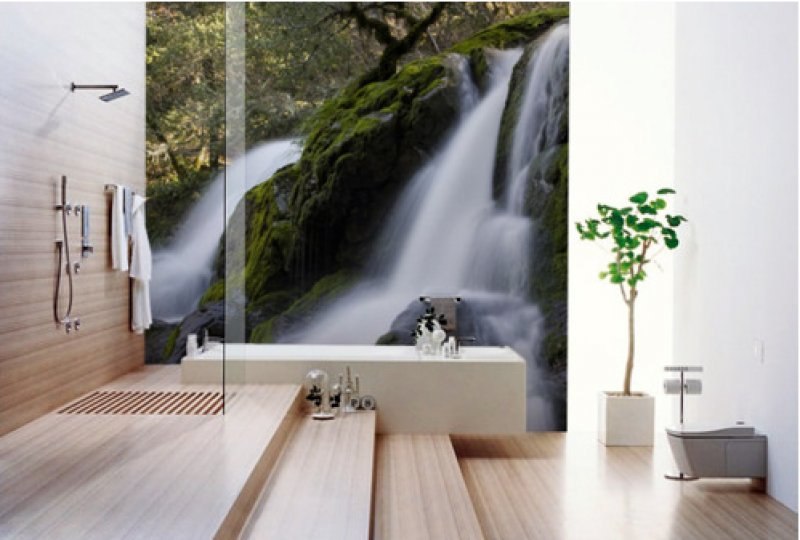 Modern banyo dekorasyonu için farklı öneriler 