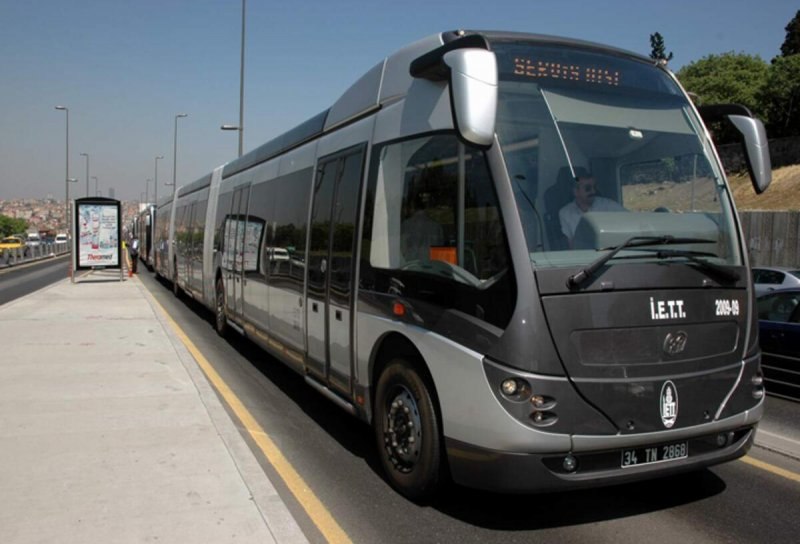 Metrobüs filosundaki araçlar ve kapasiteleri Ensonhaber