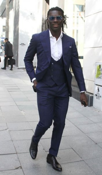 Bafetimbi Gomis Nişantaşı sokaklarında