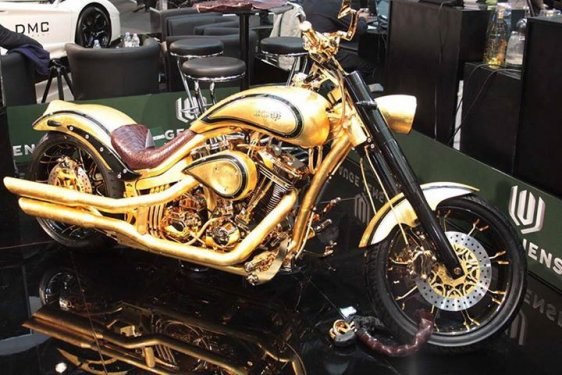 Dünyanın en pahalı motosikleti Harley Davidson'dan