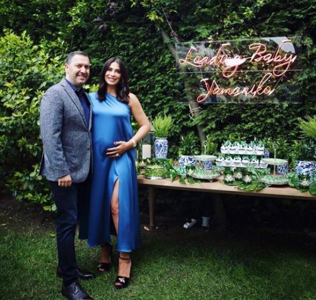 Gamze Karaman baby shower partisi düzenledi 
