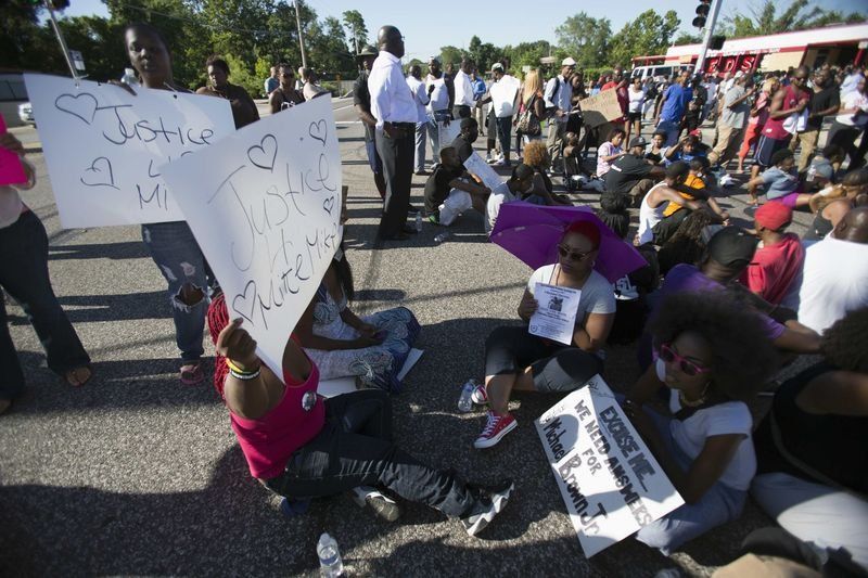Ferguson'da polis müdahalesi