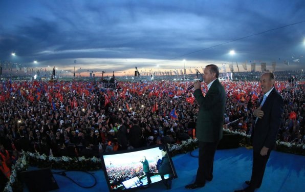 AK Parti'nin İstanbul mitingi