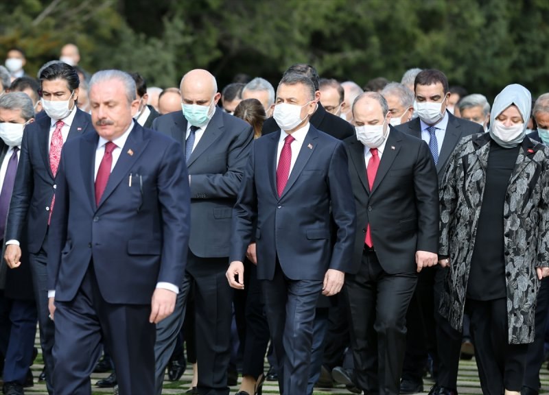Anıtkabir'de 23 Nisan töreni