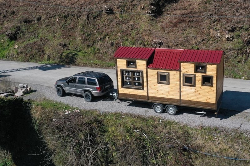 Rize'de üretilen karavan evlere ilgi arttı
