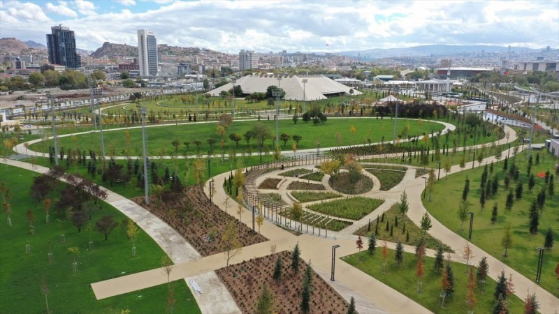Ankara AKM Millet Bahçesi açıldı