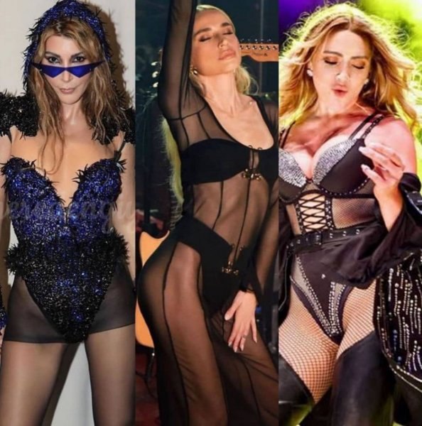 Hadise, Gülşen ve Hande Yener'in sahne kostümleri