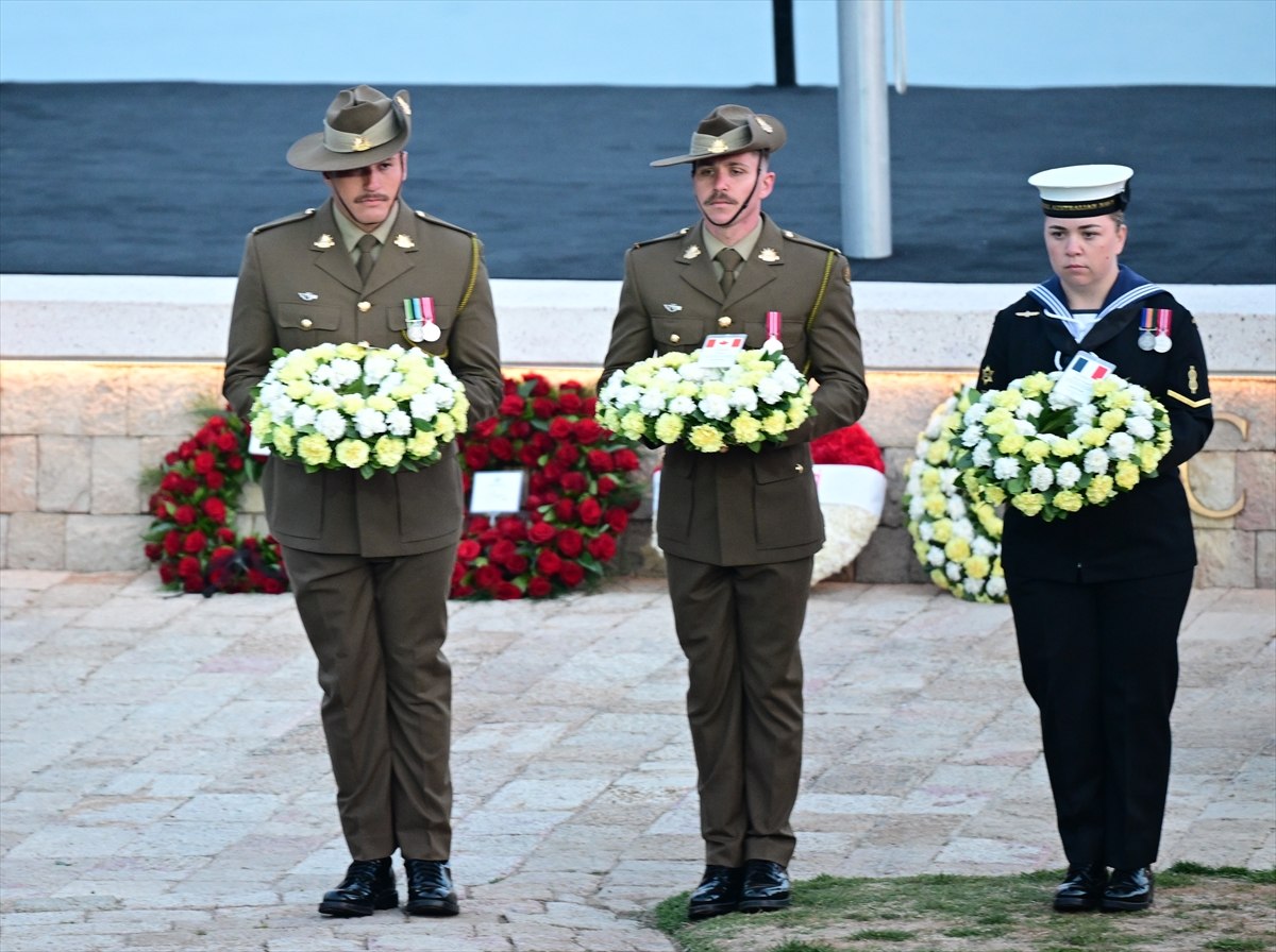 Çanakkale Anzak Koyu'nda