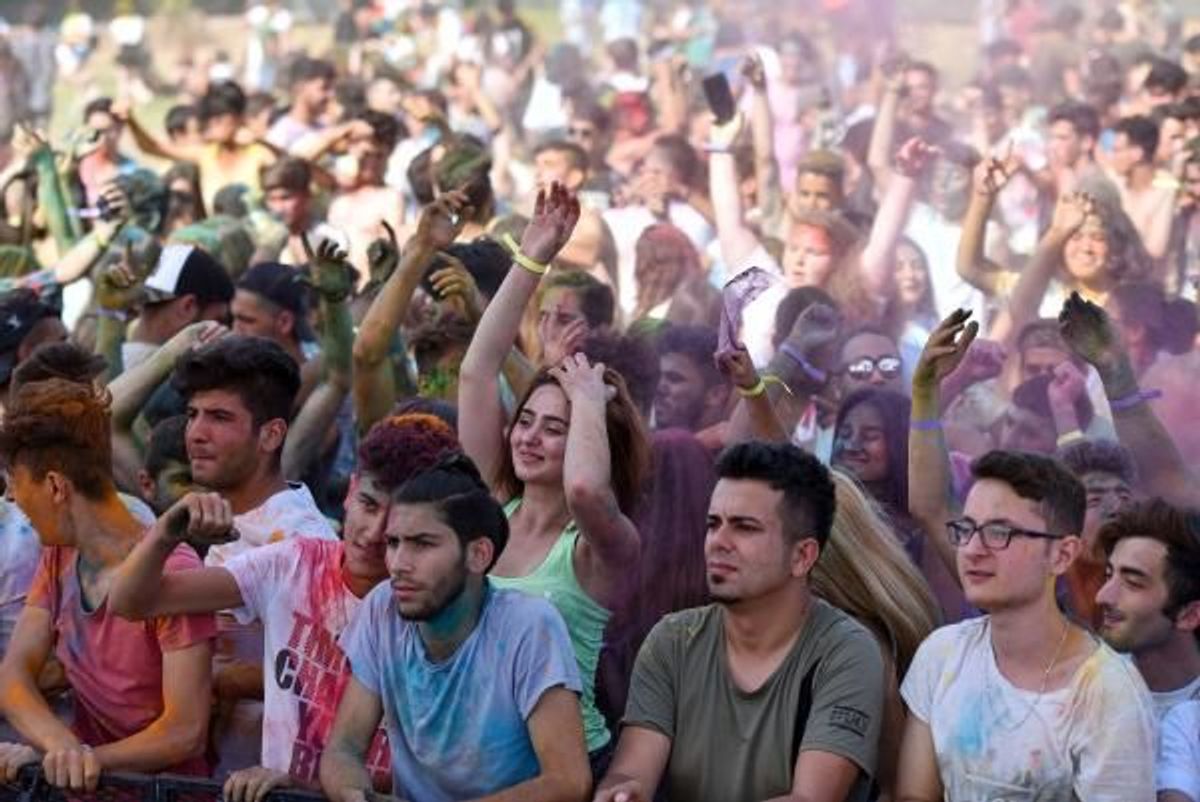 Antalya'da renkli festival