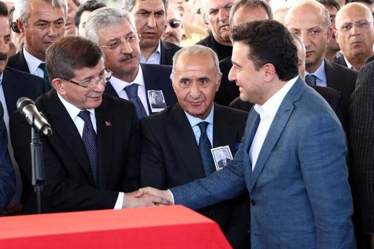 Ali Babacan, Dengir Mir Mehmet Fırat'ın cenazesinde