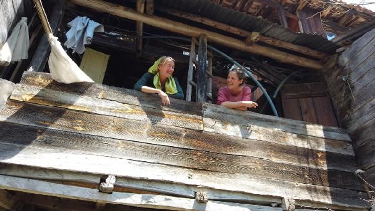 5 aydır Artvin'de yaşayan gezginlerin köy hayatı