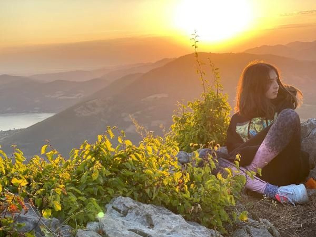 Güneşin doğuşunu, Yün Dağı'ndan izliyorlar