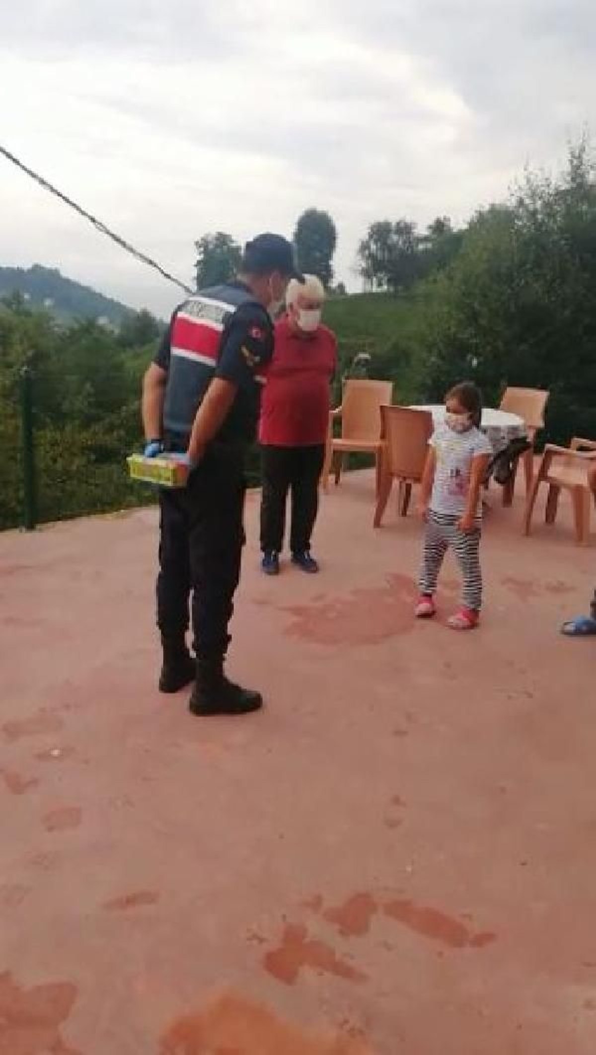 Rize'de Beril'in oyun hamuru isteği geri çevrilmedi