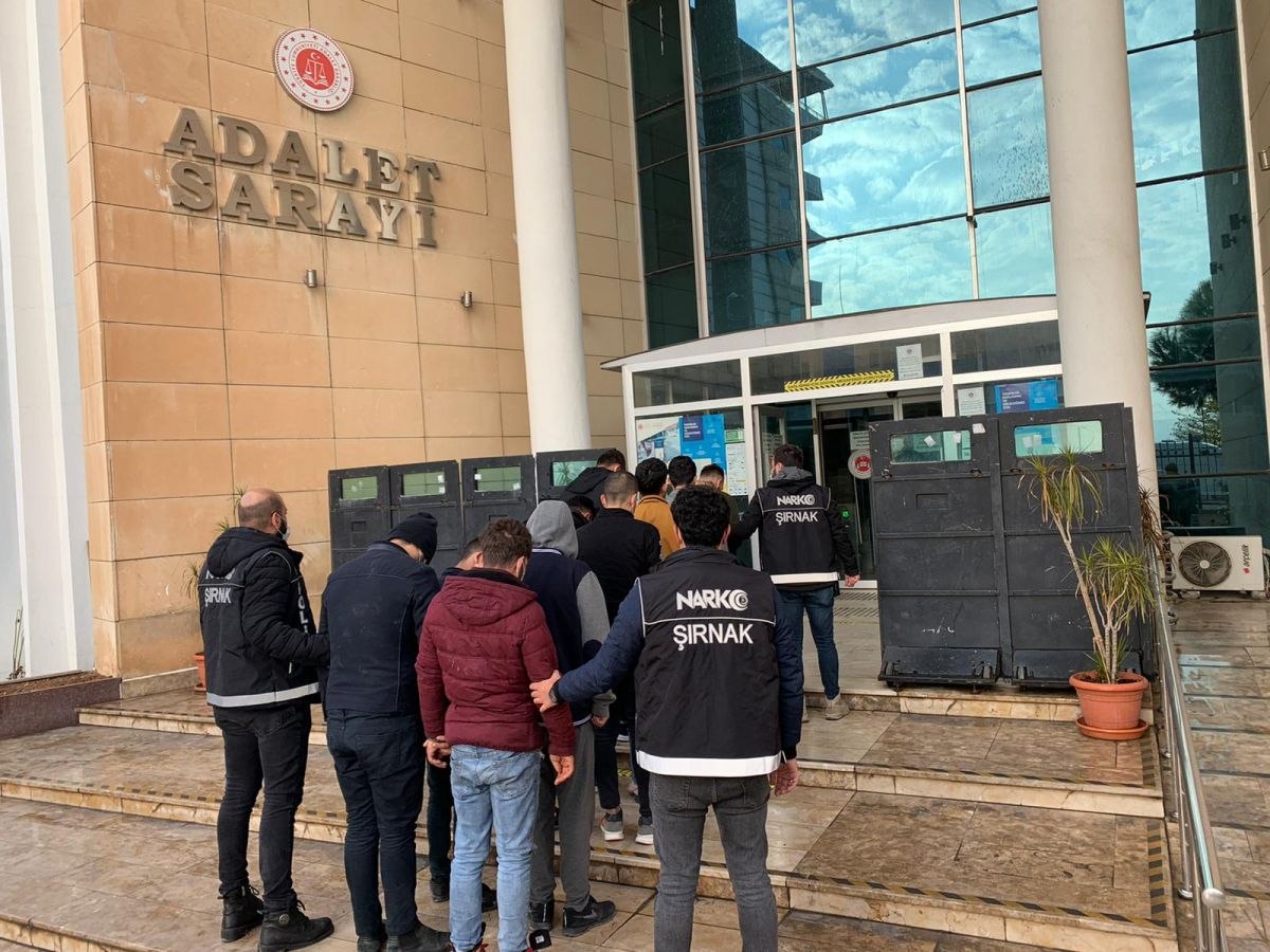 Şırnak'ta uyuşturucu operasyonu