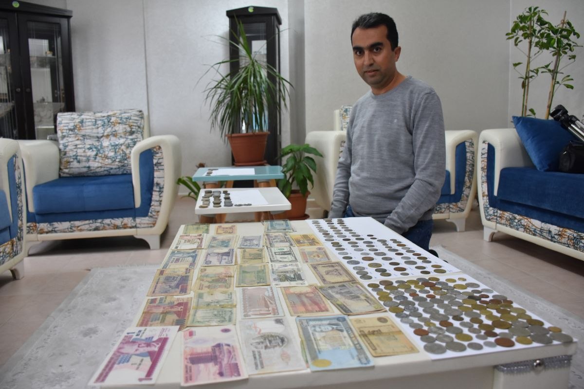 Batman'da 250 parça eski paraya 50 bin TL harcadı