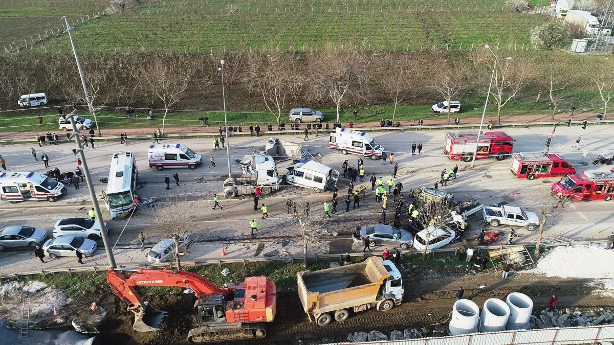 Bursa'da faciaya neden olan tır şoförünün ifadesi