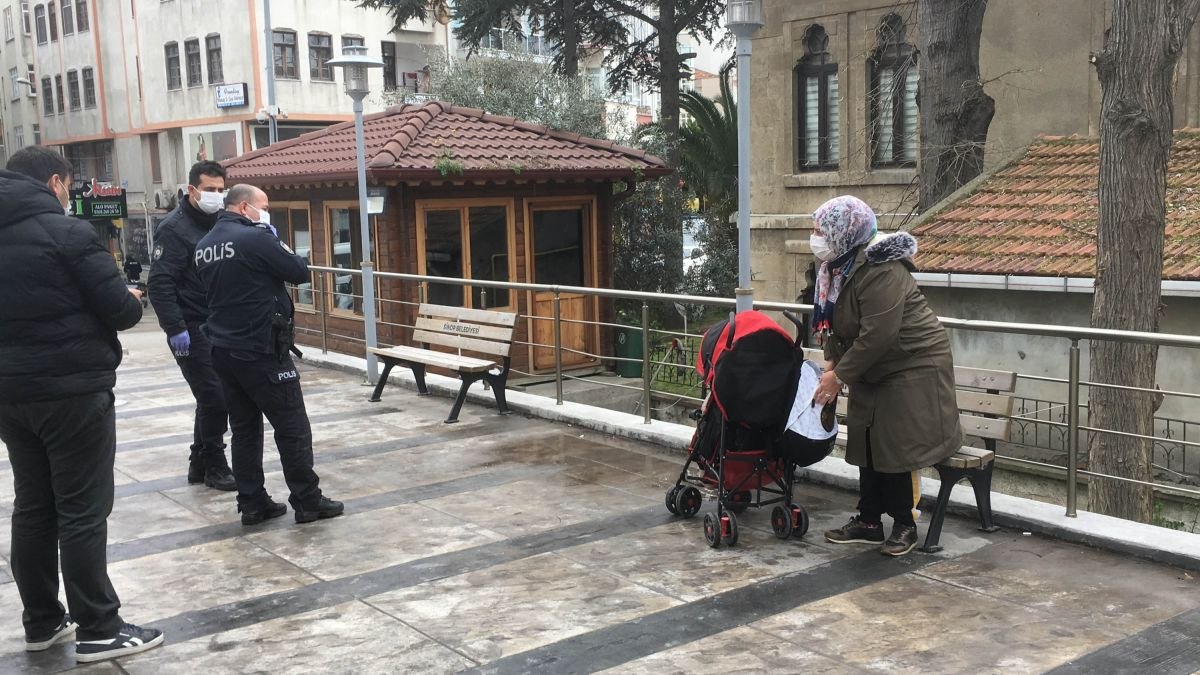 Sinop'ta karantina kurallarını ihlal etti, bebeğiyle yurda yerleştirildi