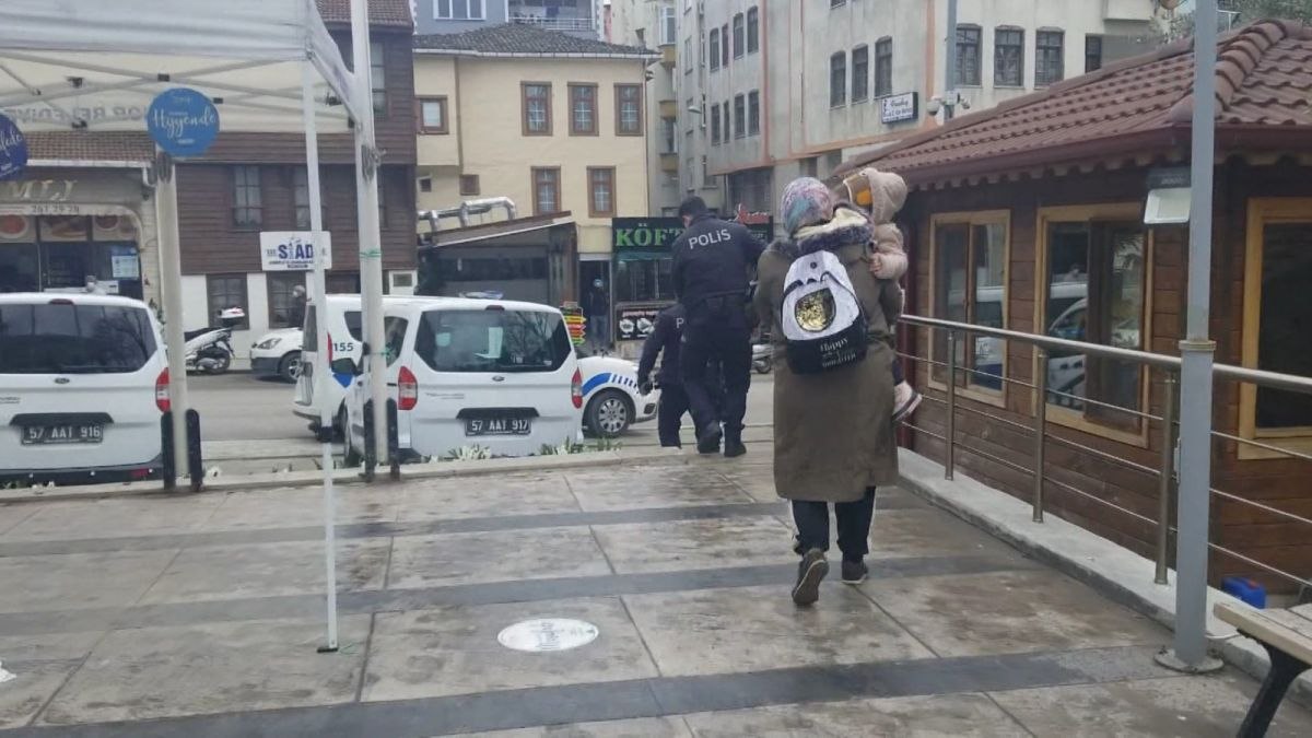 Sinop'ta karantina kurallarını ihlal etti, bebeğiyle yurda yerleştirildi