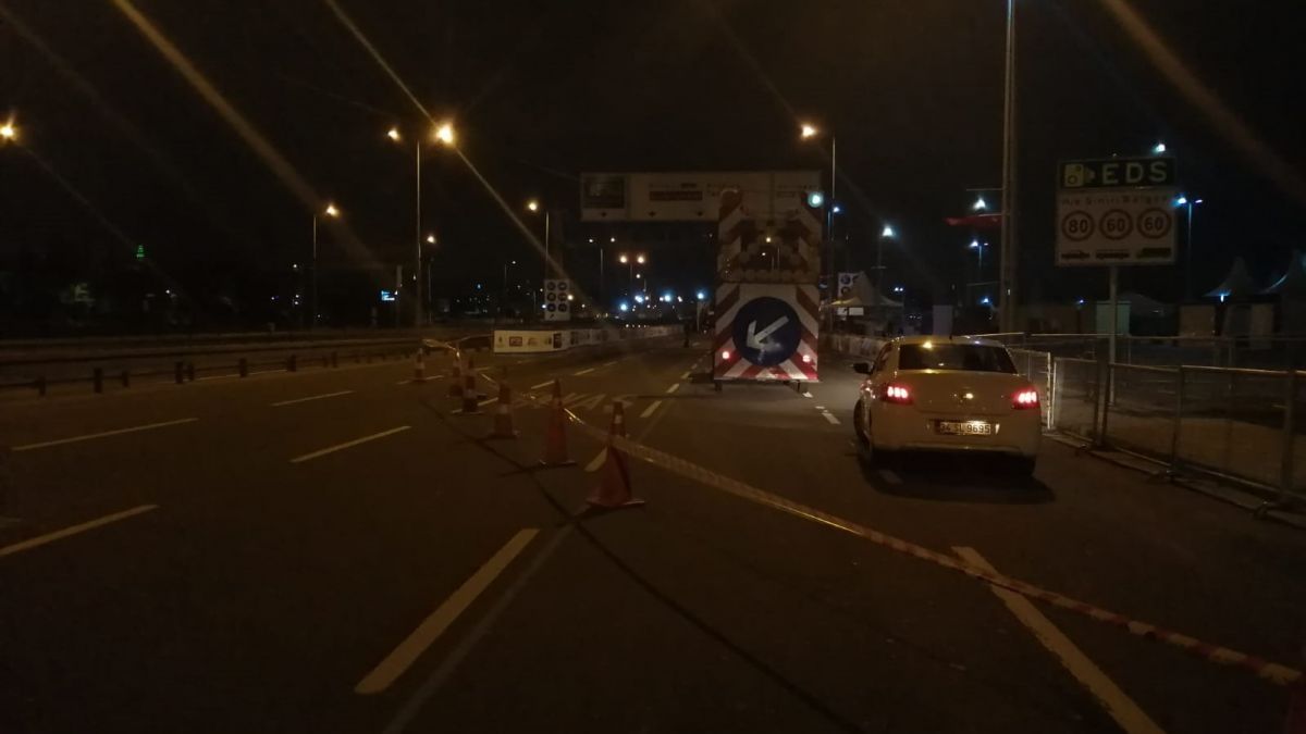N Kolay İstanbul Yarı Maratonu için yollar kapatılmaya başlandı