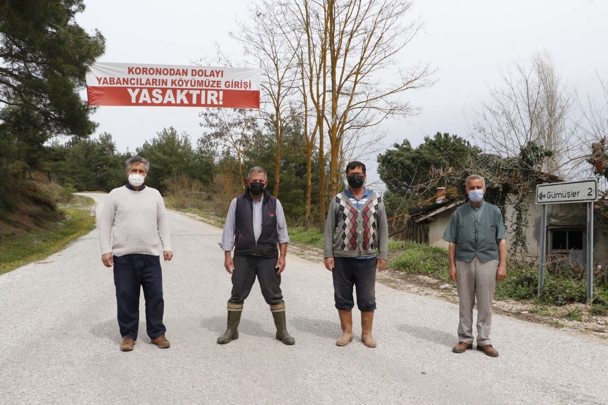 Çanakkale'de köye yabancı girişi yasaklandı, vaka sıfırlandı