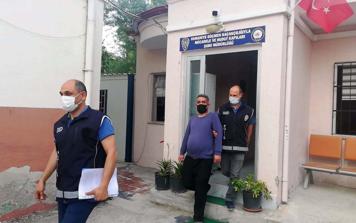 Ülkeye girişi yasaklanan Suriyeli, Osmaniye'de yakalanıp sınır dışı edildi