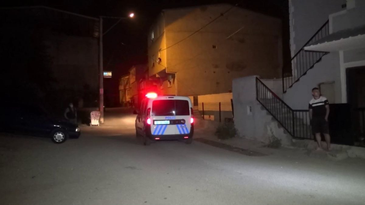 Bursa'da mahalleli polisle beraber ayı aradı