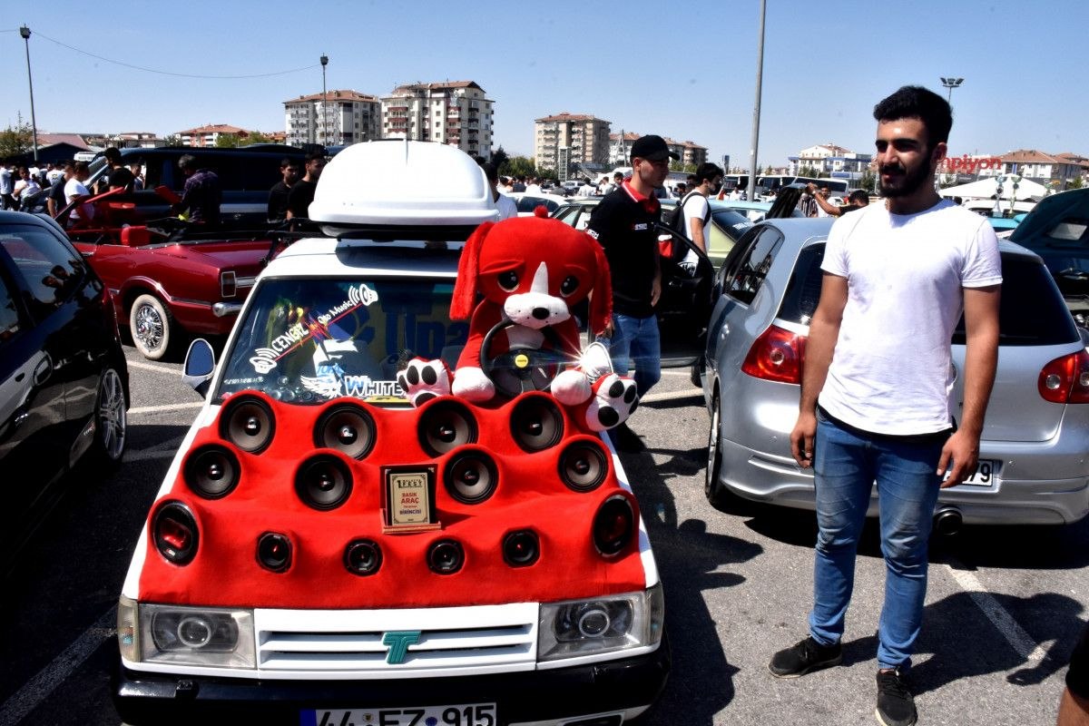 Malatya'da Modifiyeli Araç Festivali düzenlendi