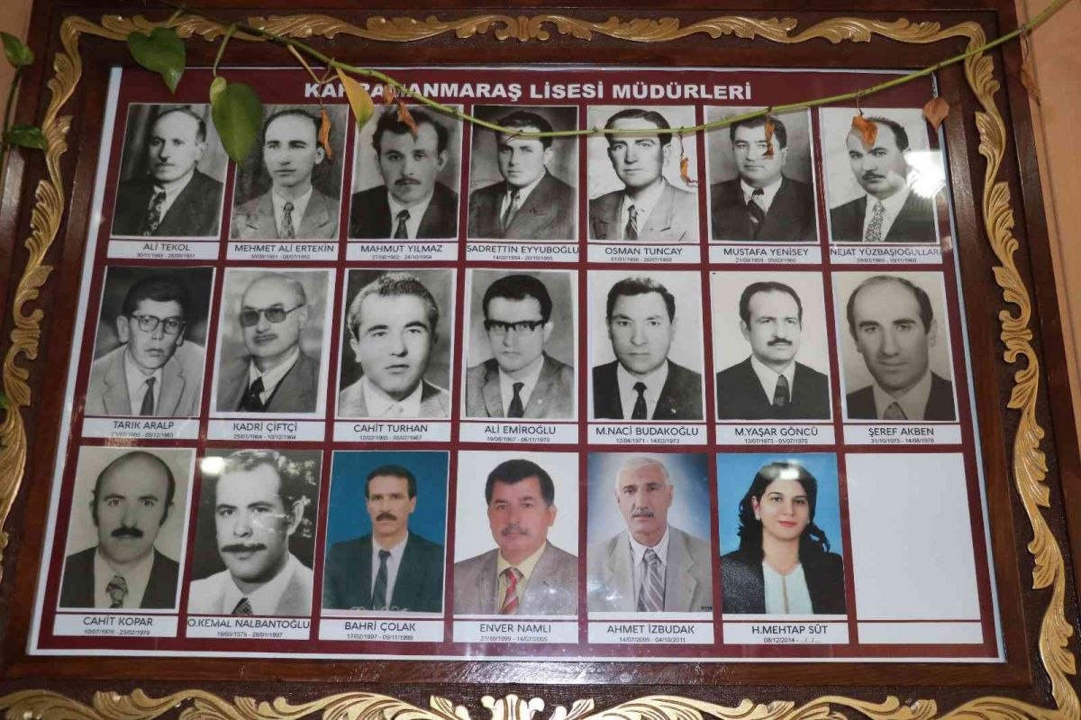 Maraş Lisesi 1924 yılından beri eğitim hayatını sürdürüyor