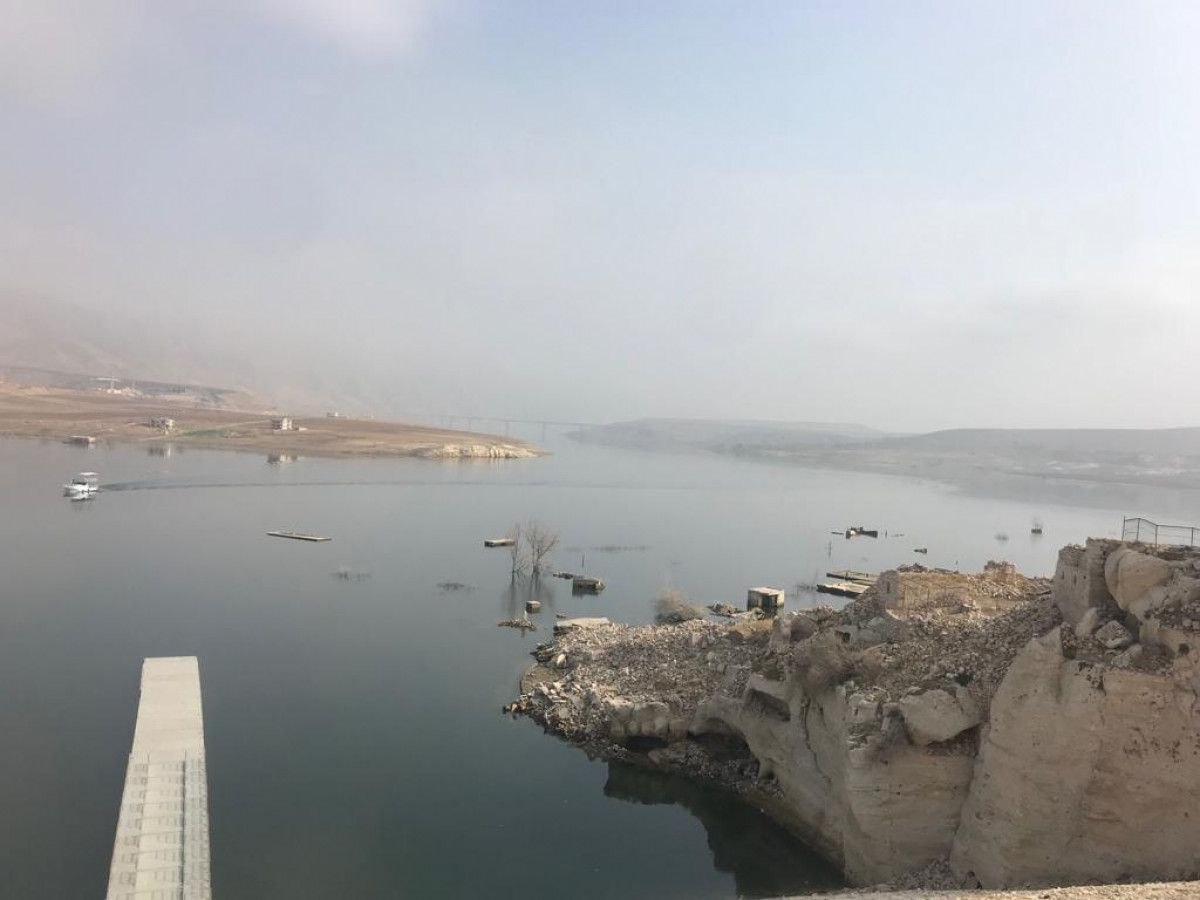 Hasankeyf, baraj sularının çekilmesiyle ortaya çıktı
