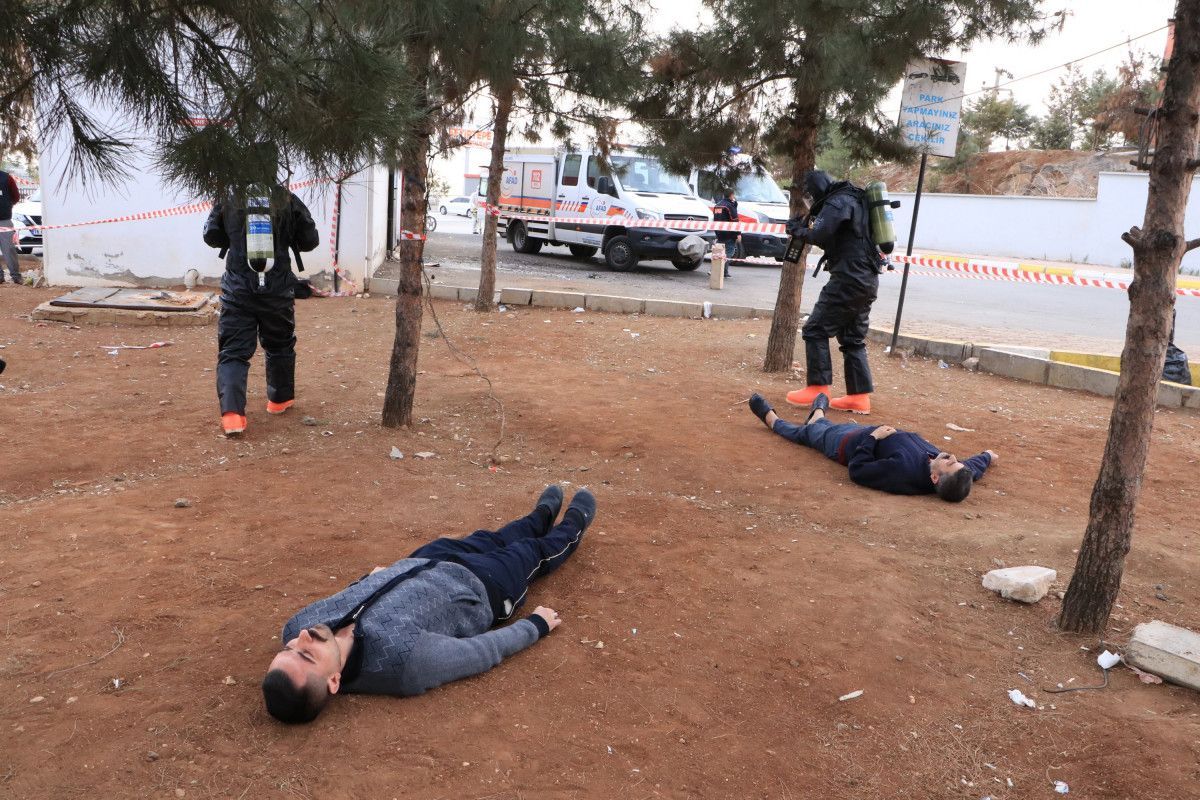 Şanlıurfa'da gaz sızıntısı tatbikatı yapıldı