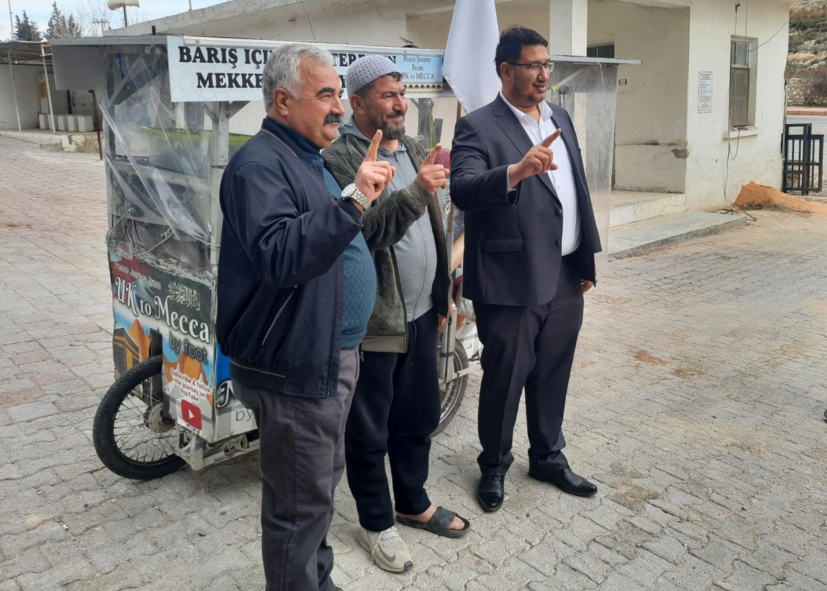Hac yolculuğu için İngiltere'den yola çıkan Iraklı, Mersin'e ulaştı