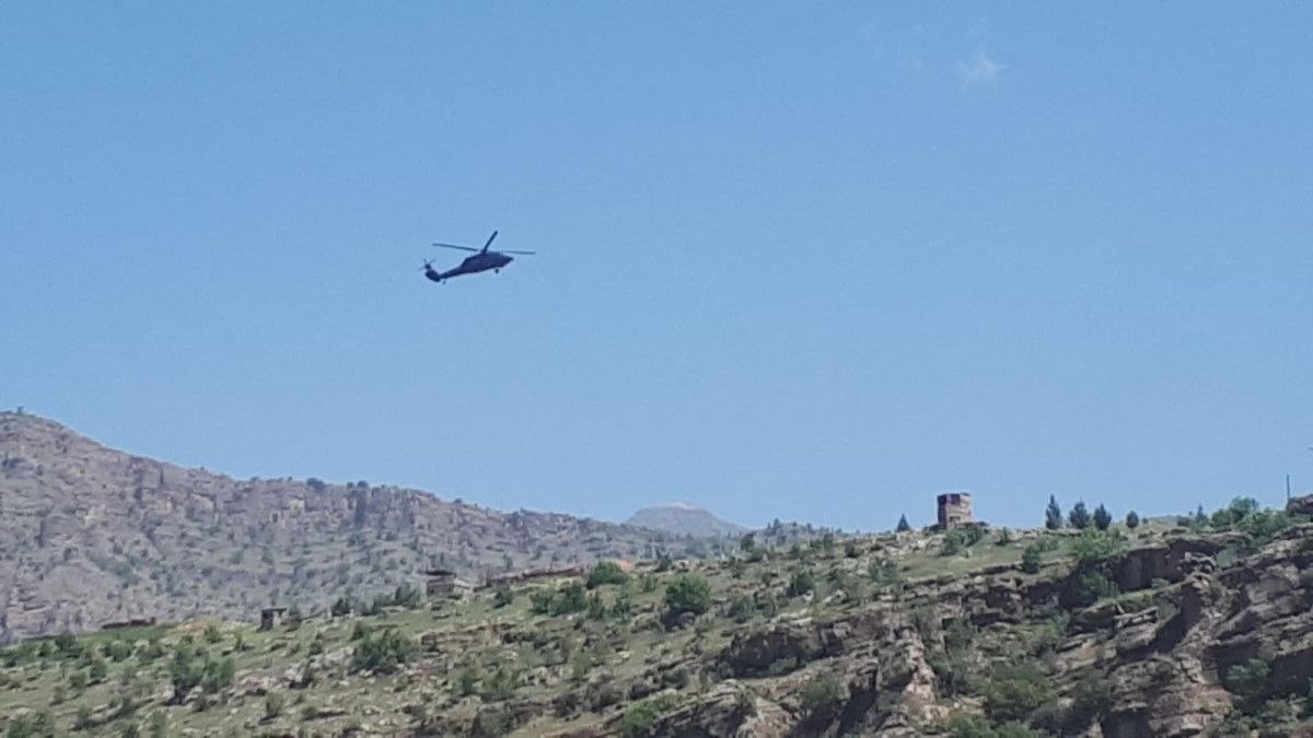 Irak sınırındaki Hakkari'de, askeri hareketlilik