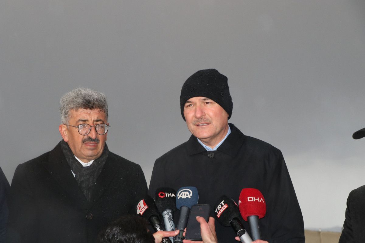 Bakan Soylu: Van-İran sınır hattında 295 kilometrelik alana duvar örülecek