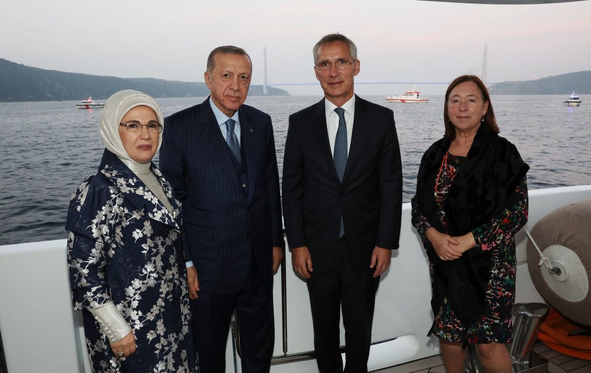 Cumhurbaşkanı Erdoğan ile Jens Stoltenberg'in görüşmesi sona erdi