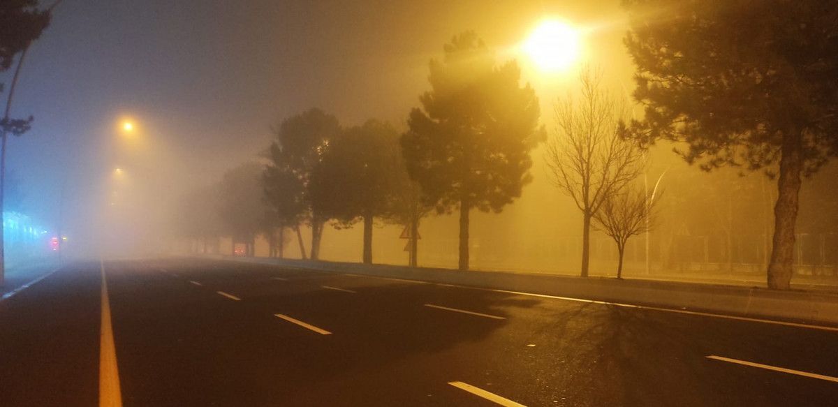 Ankara'da sis etkili oldu